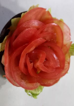 母の日☆トマトの花-レシピのメイン写真