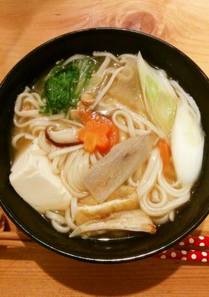 鍋焼きうどん-レシピのメイン写真