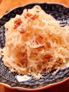 たらこと白滝のおかず-レシピのメイン写真