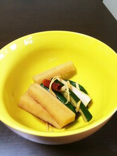 きゅうりと大根の生姜醤油漬け-レシピのメイン写真