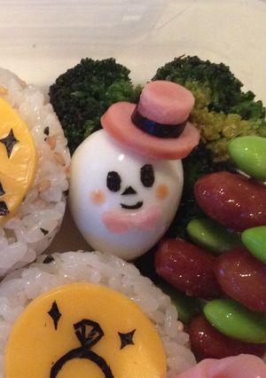 キャラ弁おかず☆パーティうずらちゃん-レシピのメイン写真