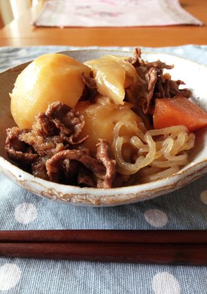 ほんのり優しい味♪牛肉の肉じゃが♡-レシピのメイン写真