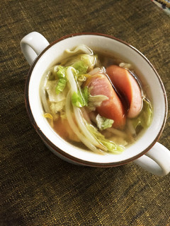 簡単!もやしとレタスのごちそうスープ-レシピのメイン写真