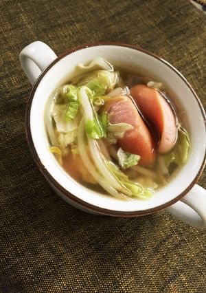 簡単！もやしとレタスのごちそうスープ-レシピのメイン写真