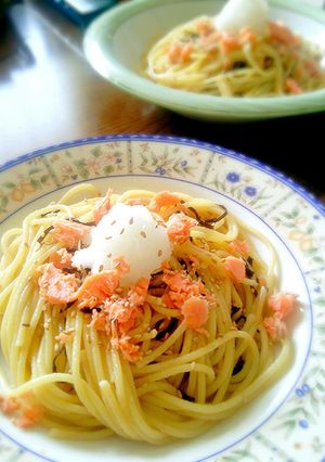 塩昆布とバターの激ウマパスタ♪大根おろし-レシピのメイン写真