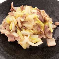 白菜と豚バラの味ポン炒め-レシピのメイン写真