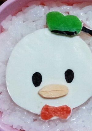 キャラ弁♪ドナルドダック♪酉年　ツムツム-レシピのメイン写真