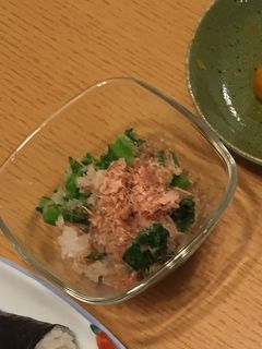 菜の花の大根おろし和え-レシピのメイン写真