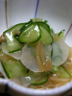 なめ茸菊芋きゅうり-レシピのメイン写真