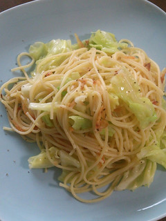 キャベツと桜エビのパスタ-レシピのメイン写真