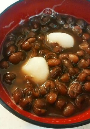 小豆から作る簡単ぜんざい♪-レシピのメイン写真