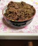 創味のつゆでおいしい簡単牛丼