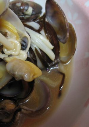 あさり☆えのき☆塩昆布バター醤油-レシピのメイン写真
