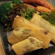 キーマカレー風春巻き