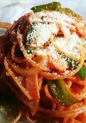 おうちのナポリタン-レシピのメイン写真