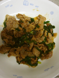 にらと豚肉の炒め物-レシピのメイン写真
