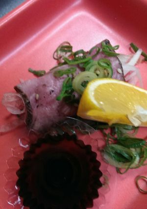 ローストビーフのオニオンスライスまき◆-レシピのメイン写真