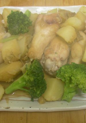 鳥肉と温野菜のバターソテー-レシピのメイン写真