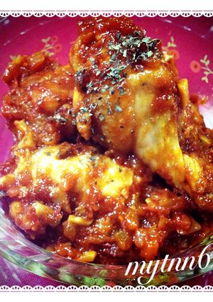 手羽元のトマトソース煮込み-レシピのメイン写真
