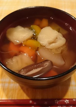 やわらかモチモチ野菜たっぷりすいとん-レシピのメイン写真