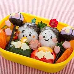 รูปของ ひな祭りキャラ弁当♪雛人形女の子春レシピ