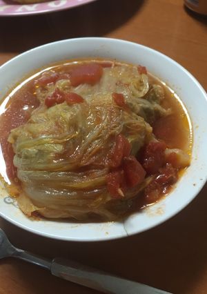 野菜しっかり干し椎茸が決め手のロール白菜-レシピのメイン写真