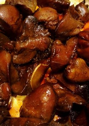 おばあちゃん直伝「かためしっかり」肝煮-レシピのメイン写真