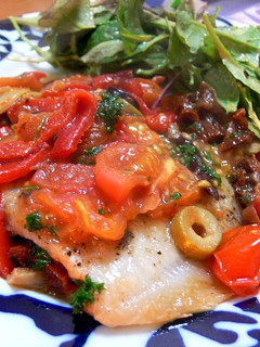 絶品イタリアン!カレイのアクアパッツァ-レシピのメイン写真