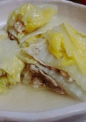 シンプル白菜と豚バラのミルフィーユ煮-レシピのメイン写真