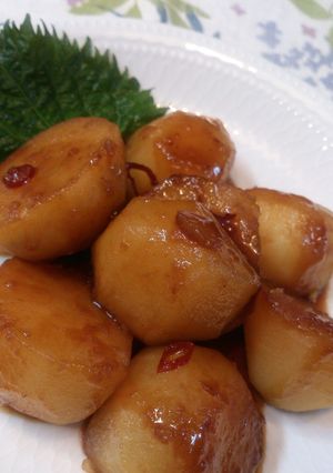 ♪揚げジャガ煮♪-レシピのメイン写真