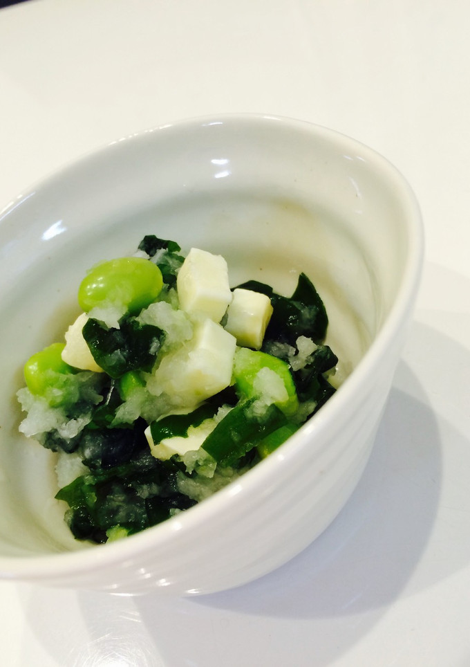若芽と大豆のおろし和え-レシピのメイン写真