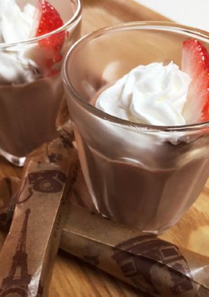バレンタインに♡超簡単チョコモカプリン-レシピのメイン写真