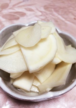 ハマダイコンのあっさり漬け-レシピのメイン写真