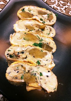 干し芋入り厚焼き玉子-レシピのメイン写真