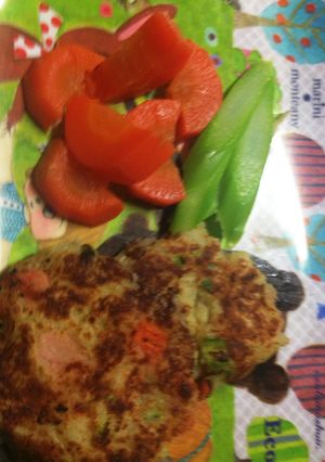 ジャガイモのお好み焼き離乳食-レシピのメイン写真