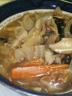 温まる白菜たっぷり中華風スープ-レシピのメイン写真