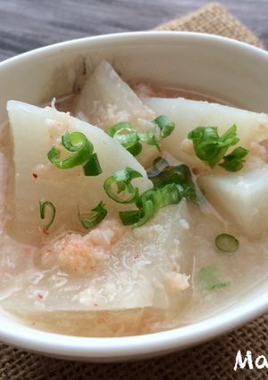 カニ缶で簡単＊かぶとカニの煮物-レシピのメイン写真