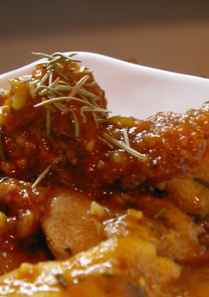 鶏肉のトマト煮込み-レシピのメイン写真