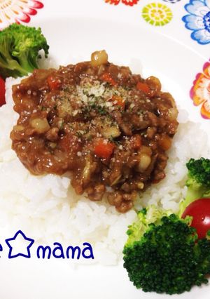 レンジで簡単まろやか白菜のキーマカレー-レシピのメイン写真