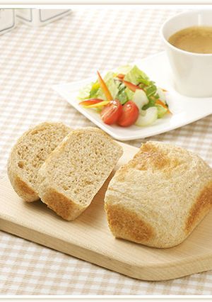 トースターで作る！全粒粉の食パン-レシピのメイン写真