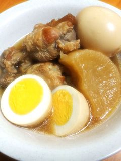 圧力鍋で手羽元と大根のさっぱり煮込み-レシピのメイン写真