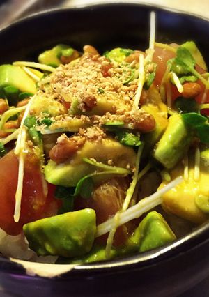 簡単!材料少なく!アボカド丼-レシピのメイン写真