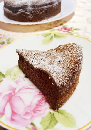 簡単♪しっとり濃厚ガトーショコラ♡-レシピのメイン写真
