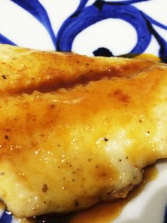 白身魚のムニエル レモンバター醤油ソース-レシピのメイン写真