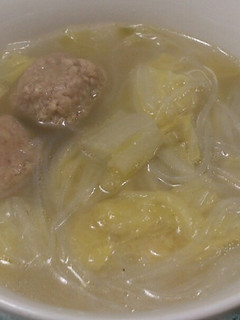 冷凍肉団子で☆生姜はるさめスープ-レシピのメイン写真