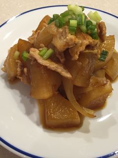 大根と豚肉のコチュジャン煮-レシピのメイン写真