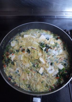 余り物で親子風麻婆豆腐-レシピのメイン写真