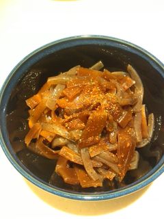 かんぴょう煮(太巻き用)リメイクきんぴら-レシピのメイン写真