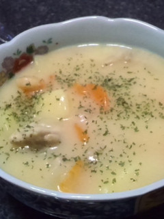 クリームシチュー海老&鶏肉 -レシピのメイン写真