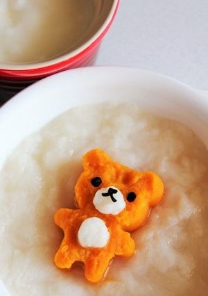 デコ離乳食☆リラックマのおかゆ。-レシピのメイン写真